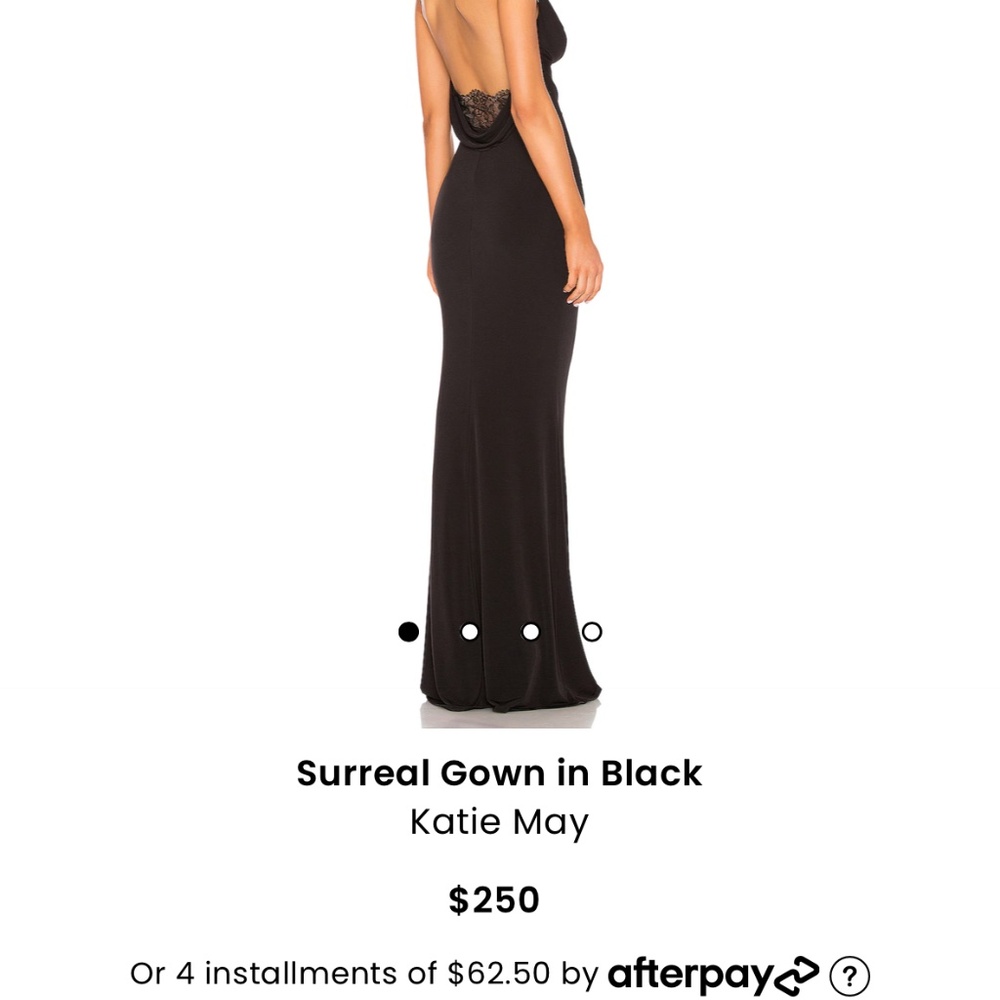 Katie May Surreal Gown in Black